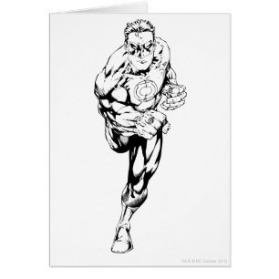 Comic Style - Running, Black and White