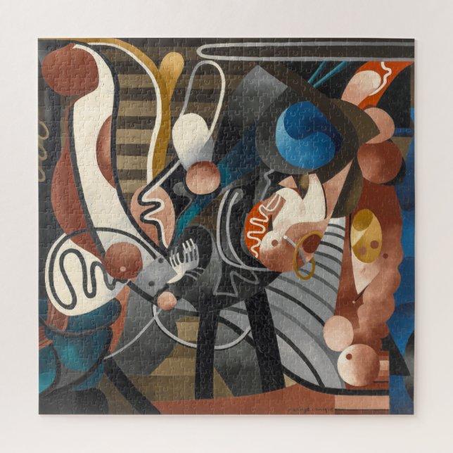 Comic Wedlock | Francis Picabia | Jigsaw Puzzle (Vertical)
