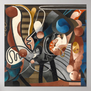 Comic Wedlock Francis Picabia Poster