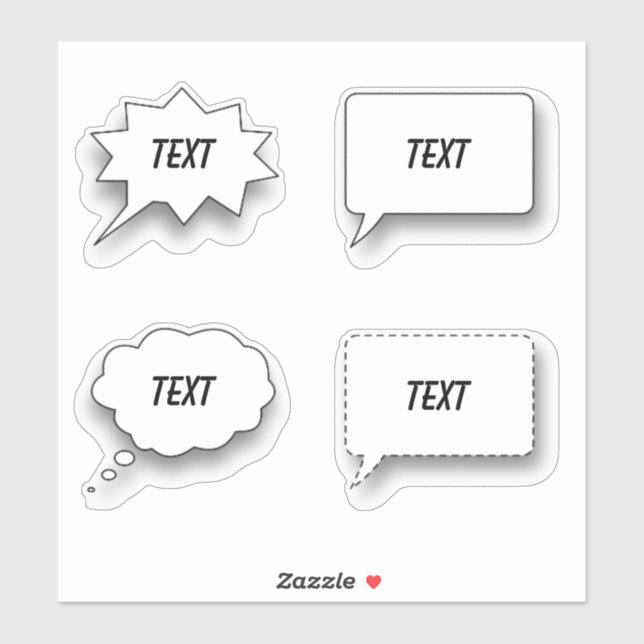 Comic word cloud word bubble pop art  (Sheet)
