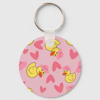 Comical character Quirky hat Silly hat Humourous d Keychain
