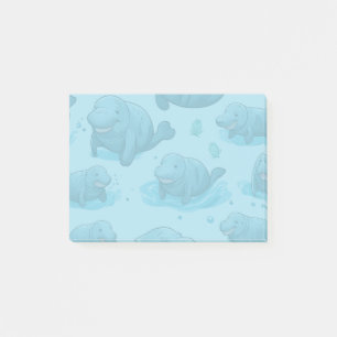 Comical Manatees Post-it Notes