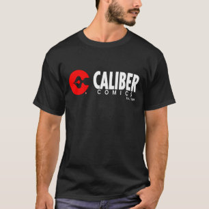 Comics Caliber logo horizontal t-shirt blanc