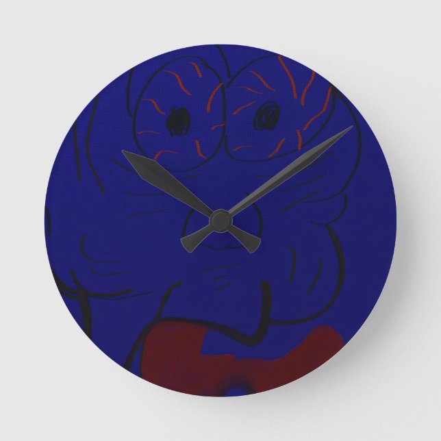 Comics Character Round Clock (Front)