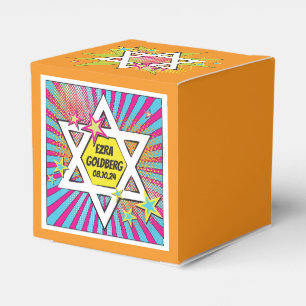 Comics Comic Book Bar Mitzvah Star of David Favor Box