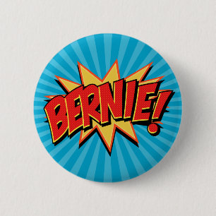 Comics Geeks 4 Bernie 2 Inch Round Button