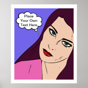 Comics Girl #1 Poster