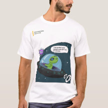 Comics Greenie Protector Man T-Shirt