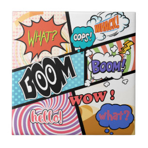 Comics Original Design Tile