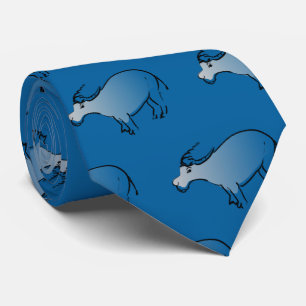 Comics W Buffalo Chinese Ox Year Choose colour Tie