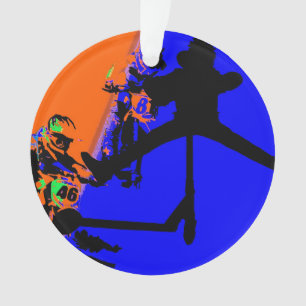 Comin' Through - Motox and Scooter Ornament