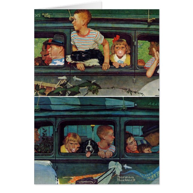 Coming and Going by Norman Rockwell (Front)