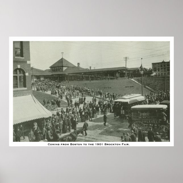 Coming from boston to brockton fair. poster (Front)