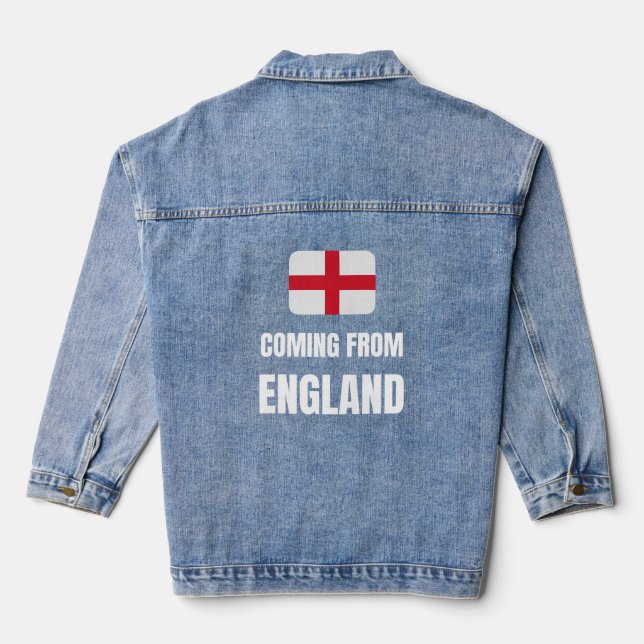 Coming from England Denim Jacket (Back)