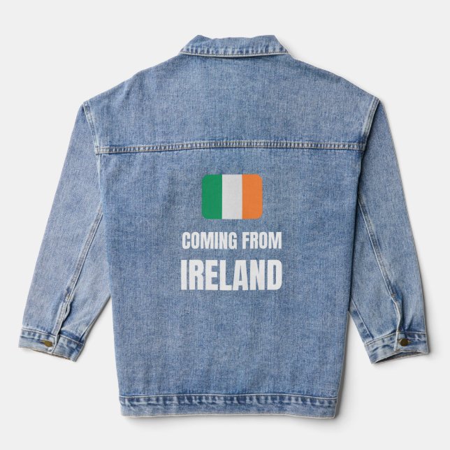 Coming from Ireland Denim Jacket (Back)
