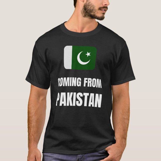 Coming from Pakistan T-Shirt (Front)