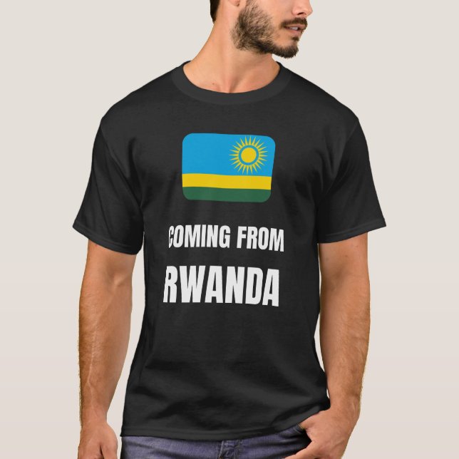 Coming from Rwanda T-Shirt (Front)