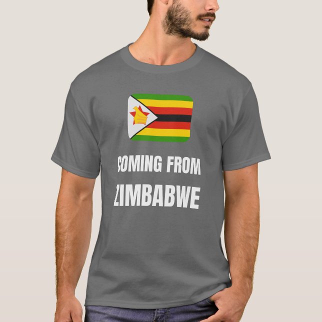 Coming from zimbabwe T-Shirt (Front)