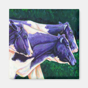 Coming Home - Holstein Cows Magnet