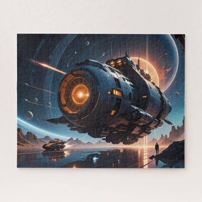 Coming in for a Landing Jigsaw Puzzle (Horizontal)