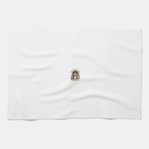 Coming Out of My Cave Funny Christian Vintage Shir Kitchen Towel