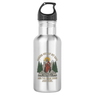 Coming Out of My Cave Resurrection Lyric Shirt Des 532 Ml Water Bottle