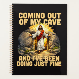 Coming Out of My Cave The Jesus Resurrection Planner