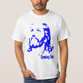 Coming Soon is Jesus Shirt Blue Print