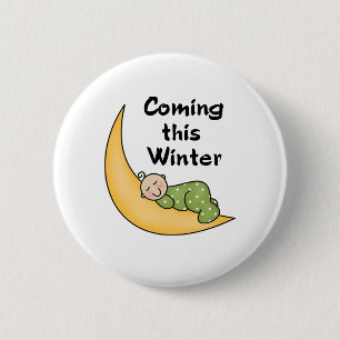 Coming This Winter 2 Inch Round Button