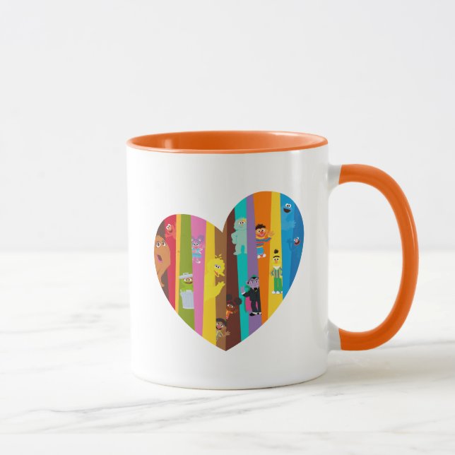 Coming Together Heart Mug (Right)