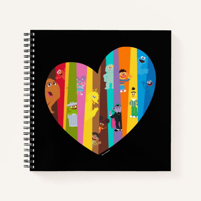 Coming Together Heart Notebook (Front)