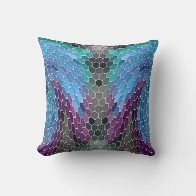 Coming Together.... Throw Pillow (Front)