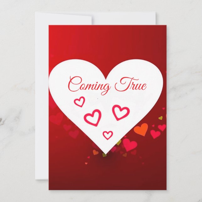 coming true holiday card (Front)