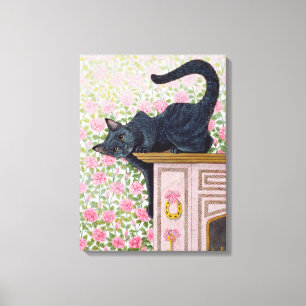 Coming Up Roses Canvas Print