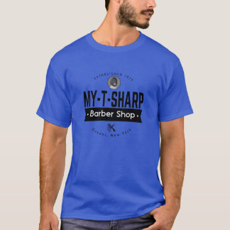 Comingo America MYTSHARP Barber Shop friend T-Shirt