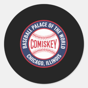 Comiskey Park Chicago Classic Round Sticker
