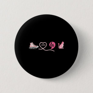 Comma Cat 2024 Kalama Harris President 2 Inch Round Button