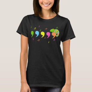 Comma Chameleon  Lizard Reptiles T-Shirt