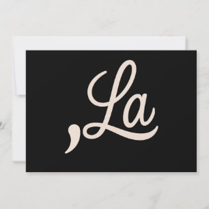 Comma La 2024 For President Election Funny Kamala Invitation