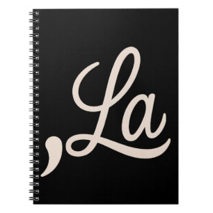 Comma La 2024 For President Election Funny Kamala Notebook