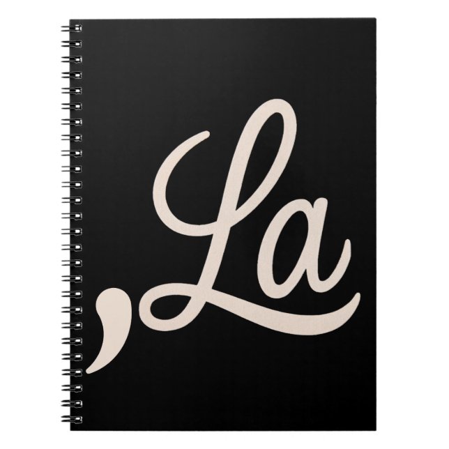 Comma La 2024 For President Election Funny Kamala Notebook (Front)
