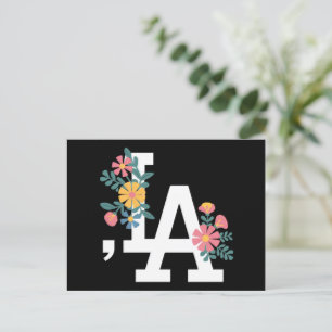 Comma la Floral Kamala Harris For President 2024  Postcard