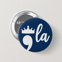 Comma La Harris Punctuation Mark With Crown 2024