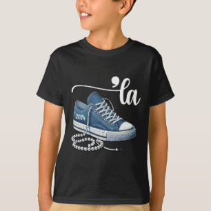 Comma La Kamala Harris024 Cute Shoes Election025  T-Shirt