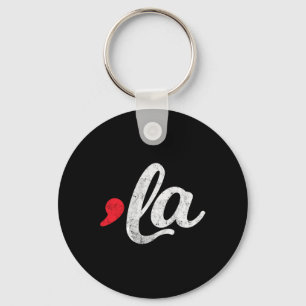 Comma La Kamala Harris 2024 For President Election Keychain