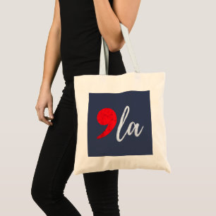 Comma La Kamala Harris 2024 President Funny Tote Bag
