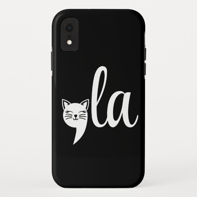 Comma La Kamala Harris - cat mom for Kamala  Case-Mate iPhone Case (Back)