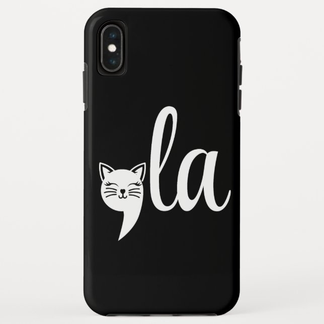 Comma La Kamala Harris - cat mom for Kamala  Case-Mate iPhone Case (Back)