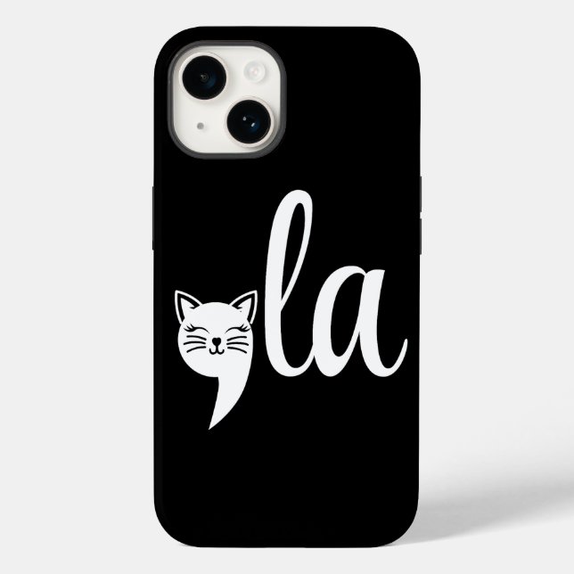 Comma La Kamala Harris - cat mom for Kamala  Case-Mate iPhone Case (Back)