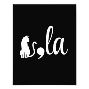 Comma La Kamala Harris - cat mom for Kamala  Photo Print
